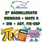 2BACH: LOTE COMPLETO Opción Ciencias + Matemáticas II + Dibujo Técnico + Actividad Físico-Deportivas