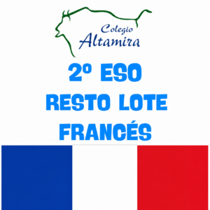 2ESO. RESTO LOTE COMPLETO 2º ESO: FRANCÉS (LIVRE DIGITAL + CAHIER) + LECTURAS