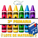 LOTE MATERIAL 3º PRIMARIA CON DICCIONARIO