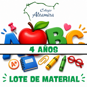 LOTE MATERIAL 4 AÑOS
