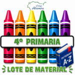 LOTE MATERIAL 4º PRIMARIA