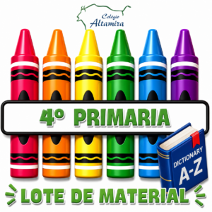 LOTE MATERIAL 4º PRIMARIA